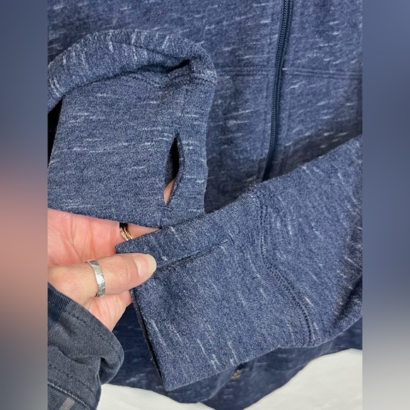 Tek Gear Ultrasoft Fleece Full Zip Jacket Hoodie Warm Cozy Activewear Winter Gym - Picture 4 of 6